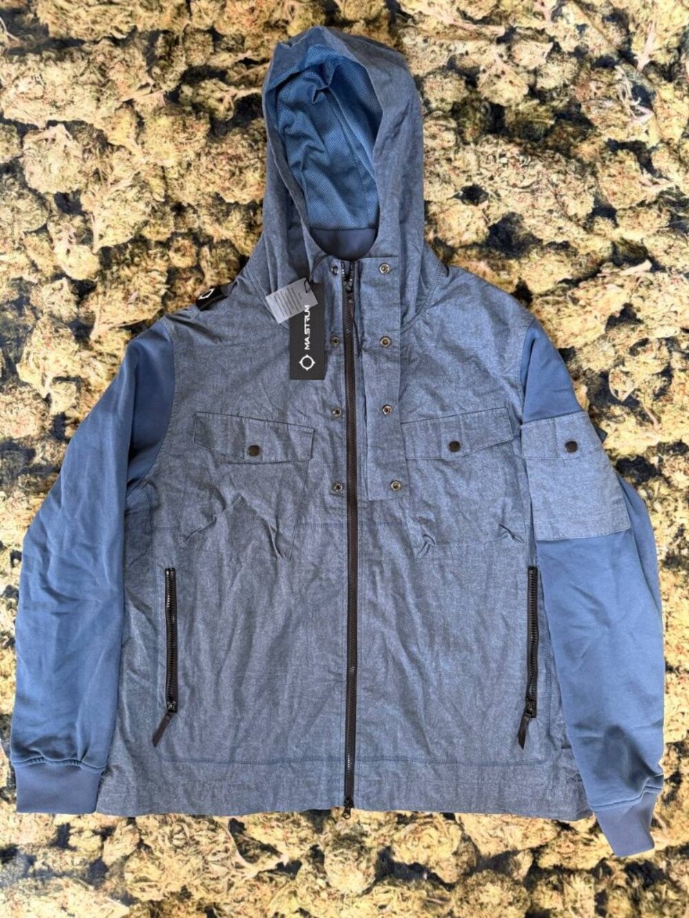 Ma.Strum ink navy blue jacket